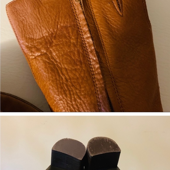 Maripe’ Marco leather boots 9 M rustic color - Picture 4 of 8